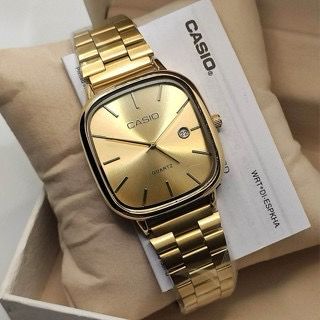 Zayvora Casio Watch Gold + Gold – كاسيو ووتش ذهبي + ذهبي